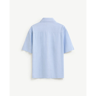 Áo Sơ Mi Nam Tay Ngắn Cotton Linen Form Loose - ROUTINE 10S25SHS025