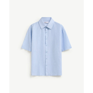 Áo Sơ Mi Nam Tay Ngắn Cotton Linen Form Loose - ROUTINE 10S25SHS025
