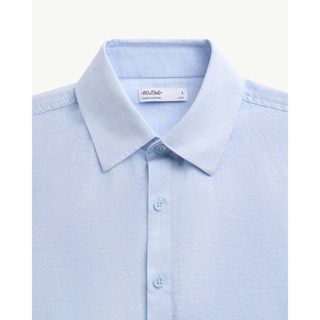 Áo Sơ Mi Nam Tay Ngắn Cotton Linen Form Loose - ROUTINE 10S25SHS025