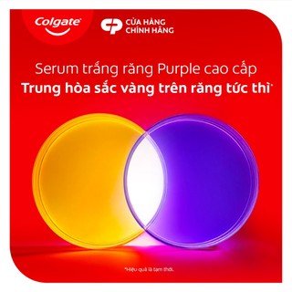 [04.2027][GIFT]Tinh chất trắng răng tăng cường Colgate Optic White Purple Serum-Trung hòa sắc vàng, rạng rỡ tức thì 40ML