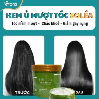 Kem Ủ Mượt Tóc, Phục Hồi Tóc Hư Tổn Hydrolyzed Collagen 900g SOLÉA -Tóc Mềm Mượt Thấy Rõ| VIORA SHOP