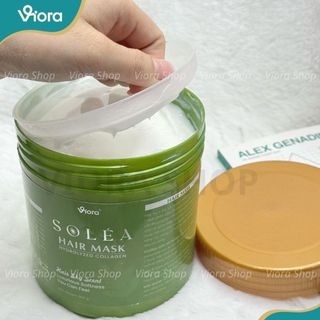Kem Ủ Mượt Tóc, Phục Hồi Tóc Hư Tổn Hydrolyzed Collagen 900g SOLÉA -Tóc Mềm Mượt Thấy Rõ| VIORA SHOP