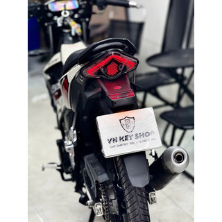 [Satria,Raider] Cụm Hậu Demi Xinhan Audi Đổi Màu Tuỳ Chỉnh Qua App Đthoai. Full Cụm Về Lắp Như Zin