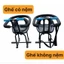 Ghế đi xe đạp điện , an toàn cho bé(tặng kèm dây buộc ghế)
