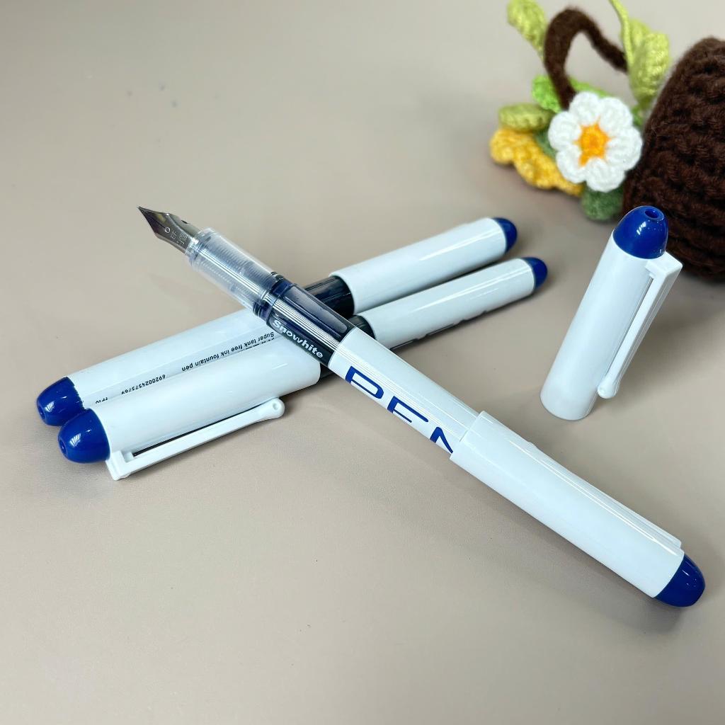 Bút Máy Học Sinh Tiểu Học Gell #F34-1: Mực Sẵn Không Thay Mực, Ngòi EF 0.38mm Viết Siêu Êm, Bền Bỉ & Sạch Sẽ