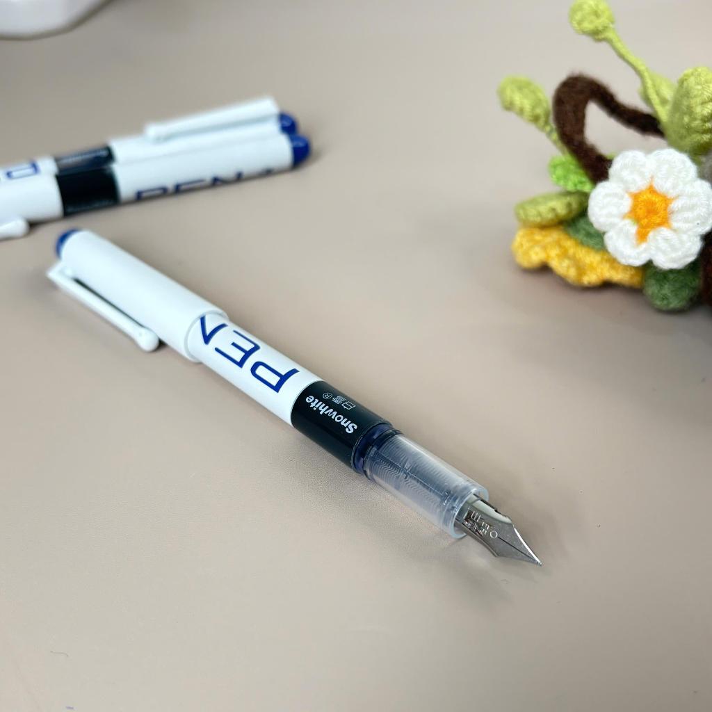 Bút Máy Học Sinh Tiểu Học Gell #F34-1: Mực Sẵn Không Thay Mực, Ngòi EF 0.38mm Viết Siêu Êm, Bền Bỉ & Sạch Sẽ