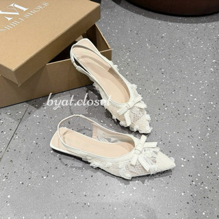 𝐁𝐘𝐀𝐓.𝐂𝐋𝐎𝐒𝐄𝐓 𝟐 | sandal ren nơ chuẩn ảnh thật qcl1