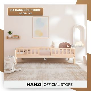 Giường Ngủ Đơn Trẻ Em Paris Simple Bed, Gọn Gàng Chắc Chắn, Phù Hợp Phòng Bé, Kiểu Dáng Tối Giản, Dễ Lắp Đặt
