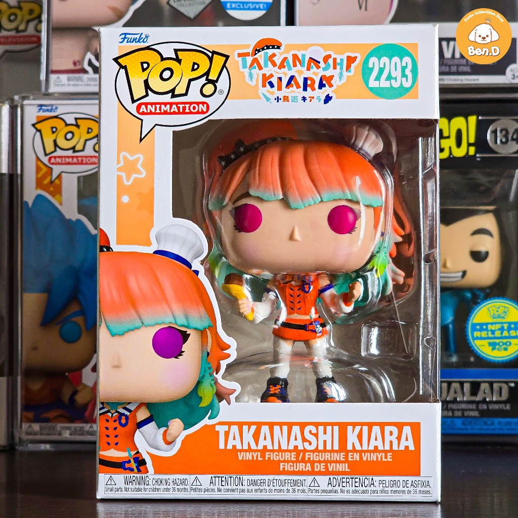Mô hình Funko POP! Animation: Hololive - Takanashi Kiara #2293 | Shopee ...