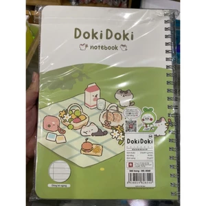 Sổ Lò Xo Bìa Bồi A4 DOKI DOKI của Hải Tiến 200tr - Mã Số : 8533