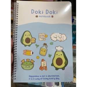 Sổ Lò Xo Bìa Bồi Doki Doki của Hài Tiến 300tr - Mã Số : 8540
