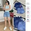 Quần Short Jean Nữ Cạp Cao Chất Jean Mềm Co Giãn Thoải Mái QS137 Nhiều Mẫu Cao Cấp