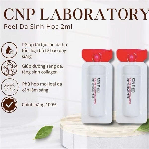 [Top 1 bán chạy] Sample Peel tái tạo da chuyên sâu CNP Rx Skin Intensive Peel