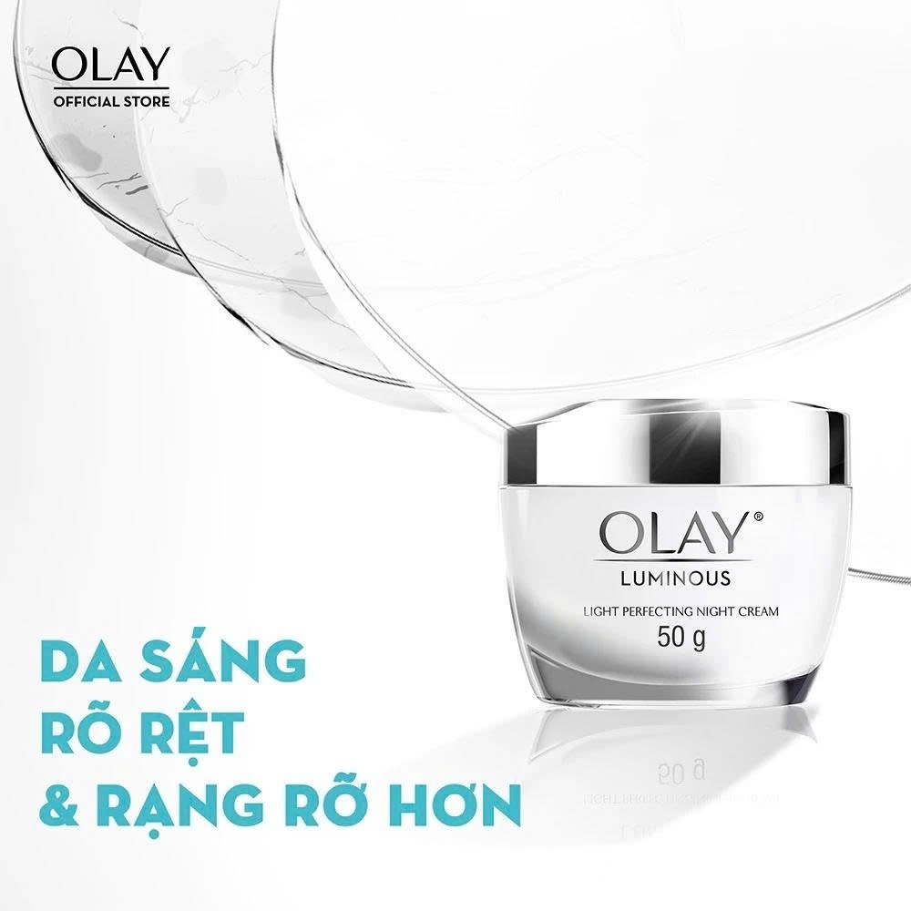 Kem Dưỡng Da Ban Ngày + Ban Đêm OLAY Luminous Sáng da Mờ Thâm Nám 50g