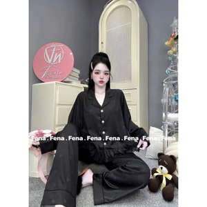 Lụa Phối Lá Nhà Fena Tay Dài From 45-65kg Sang - Xịn - Mịn