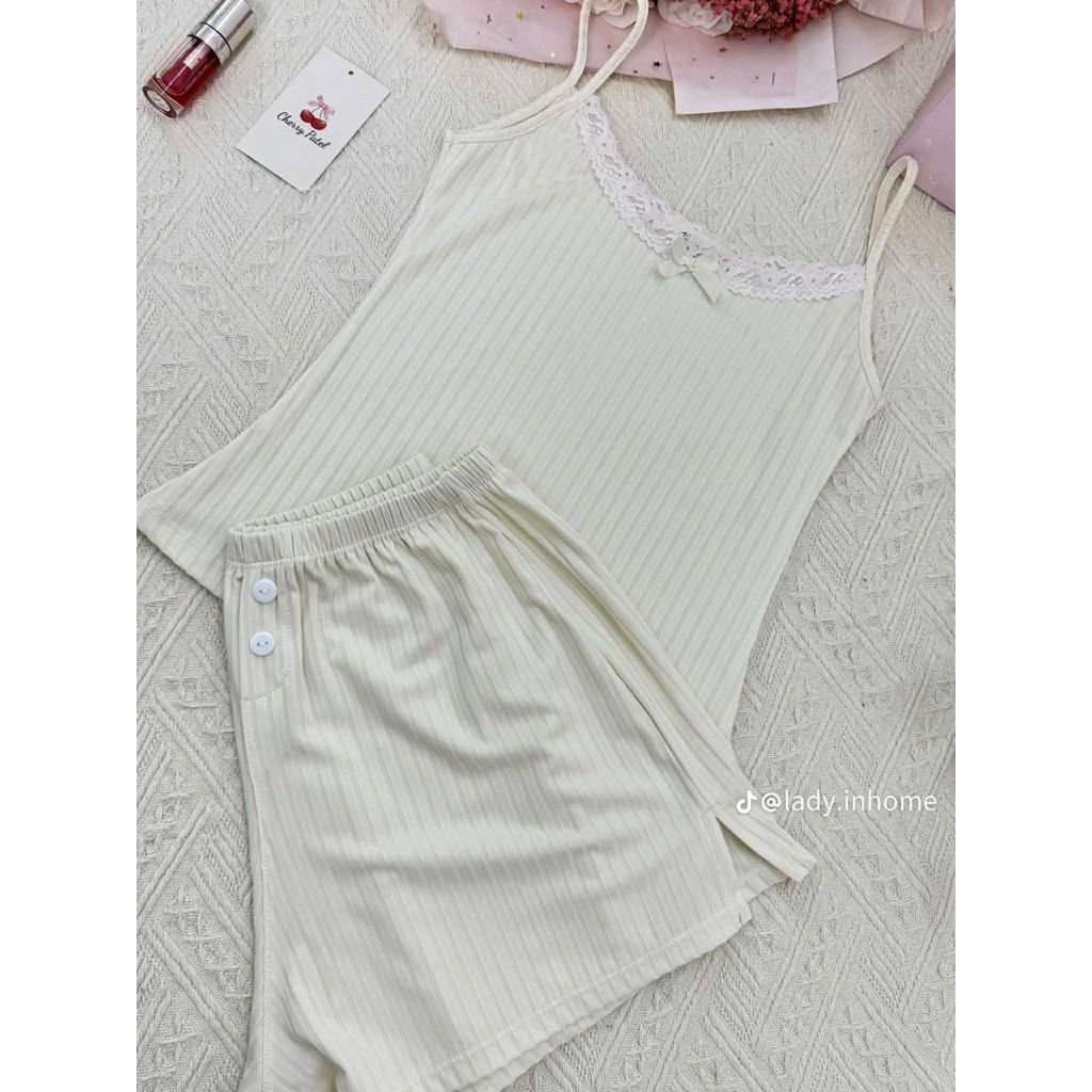 Set 2 Dây Thun Tăm Co Giãn Mát Mịn Xinh