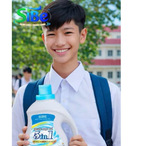 Xà phòng giặt SiBE cao cấp •👚 SiBE 5in1 - Nước giặt xả đa năng cho gia đình thông minh
