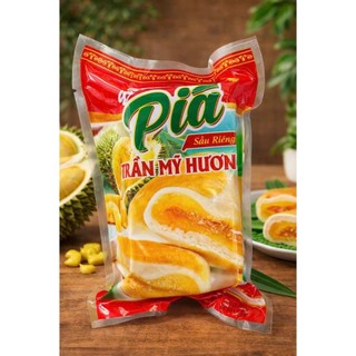250gr Bánh pía đậu mứt Trần Mỹ Hương,bánh mềm thơm,không quá ngọt,rất dễ ăn,nhân đậuxanh kết hợp mứt sợi béobùi,thơmngon