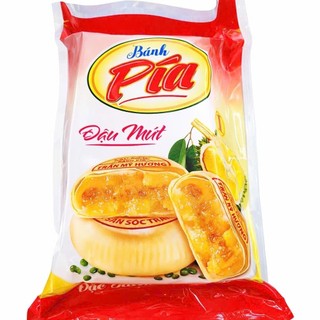 250gr Bánh pía đậu mứt Trần Mỹ Hương,bánh mềm thơm,không quá ngọt,rất dễ ăn,nhân đậuxanh kết hợp mứt sợi béobùi,thơmngon