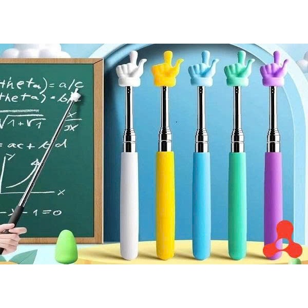 Que chỉ bảng rút gọn ngón tay kute giáo cụ dạy học ( dài 68cm)