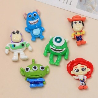 Set Charm Toy Story Cute 7 Mẫu – Charm Trang Trí Dép Câu chuyện đồ chơi Hoạt Hình Dễ Thương