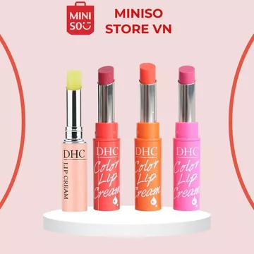Son dưỡng môi DHC Lip Cream Nhật Bản chống khô môi làm hông môi giúp đôi môi mềm mại giảm thâm