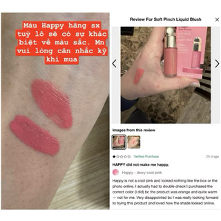 [Bill US](đọc mô tả) Má hồng kem Rare Beauty Soft Pinch Liquid Blush