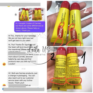 (đọc mô tả) Son dưỡng môi Carmex