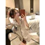Bộ pyjama kẻ nơ túi