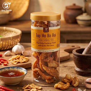 Tóp Mỡ Ba Rọi Xóc Mắm Tỏi Bigfarm 200g / 280g NGDAV010