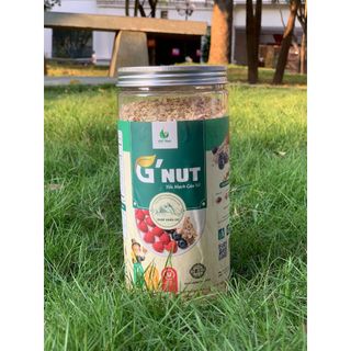 Yến mạch cán vỡ G’NUT 500g – yến mạch eat clean nguyên chất, healthy