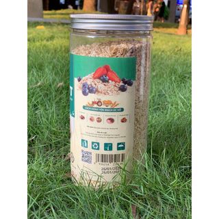 Yến mạch cán vỡ G’NUT 500g – yến mạch eat clean nguyên chất, healthy