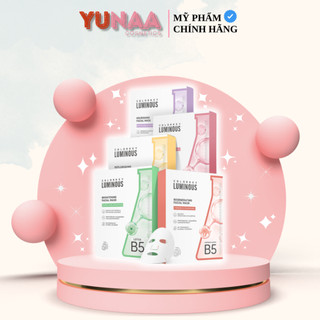 [Y362] Mặt Nạ Giấy COLORKEY LUMINOUS - 1 Hộp 10 Miếng, 25ml/miếng - Vitamin B5, Hỗ Trợ Phục Hồi