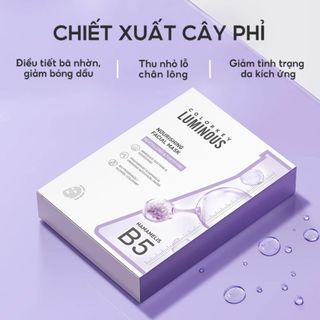 [Y362] Mặt Nạ Giấy COLORKEY LUMINOUS - 1 Hộp 10 Miếng, 25ml/miếng - Vitamin B5, Hỗ Trợ Phục Hồi