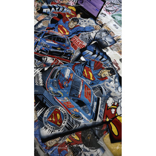 [ẢNH SHOP CHỤP] Áo Thun Cotton 100% Thái Super Man In Full 2 Mặt
