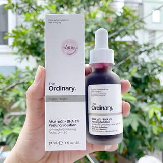 [Bill US] Tẩy tế bào chết AHA 30% + BHA 2% Peeling Solution 30ml