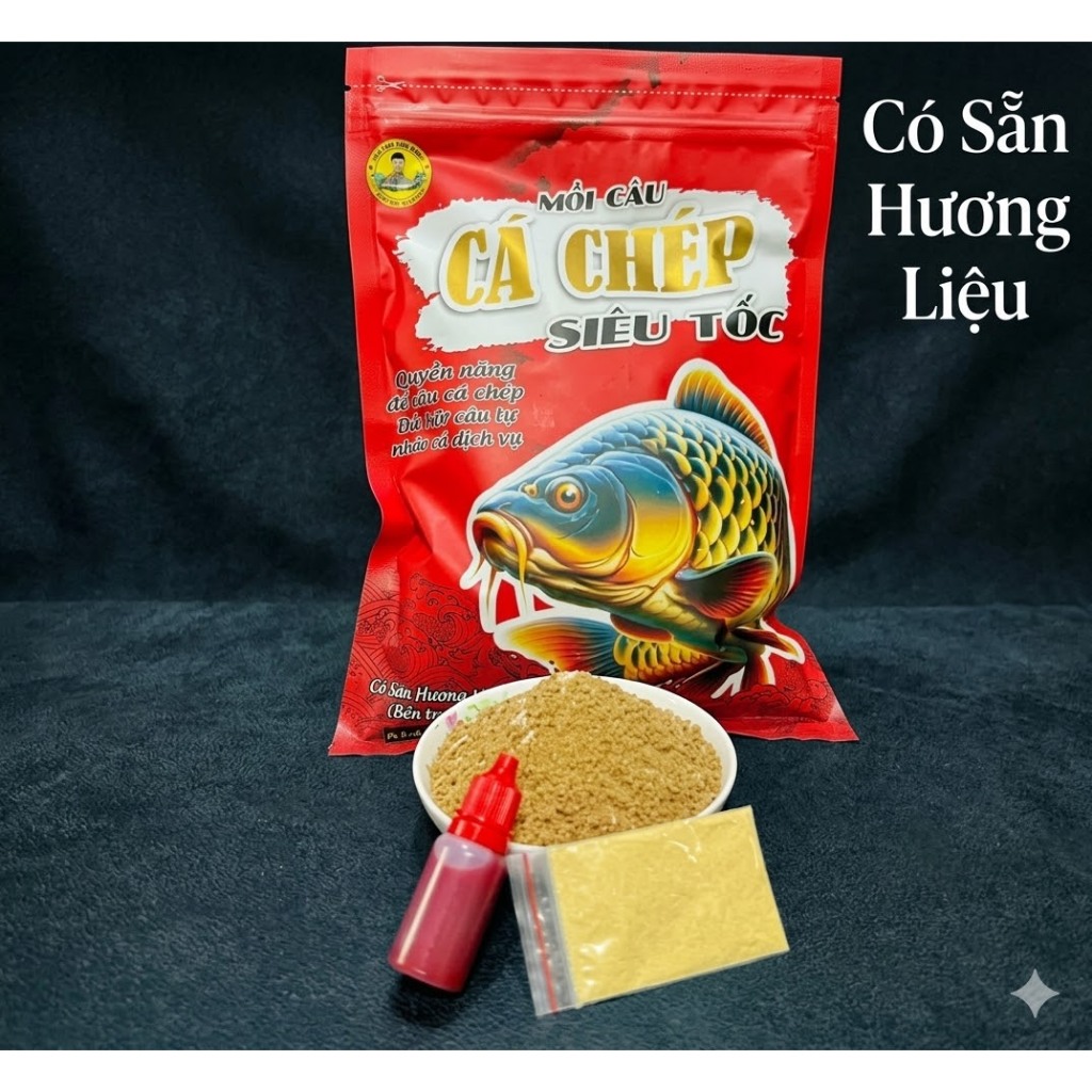(500Gam- Mua Nhiều Giảm Giá) Mồi Câu Cá Chép Siêu Tốc - Chuyên Dùng Để Câu Chép Tự Nhiên Và Dịch Vụ