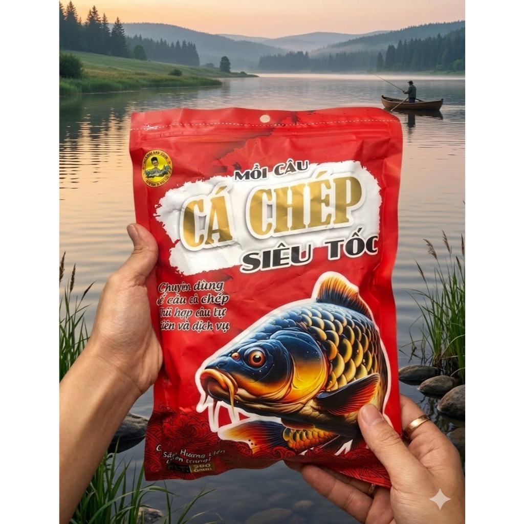 (500Gam- Mua Nhiều Giảm Giá) Mồi Câu Cá Chép Siêu Tốc - Chuyên Dùng Để Câu Chép Tự Nhiên Và Dịch Vụ