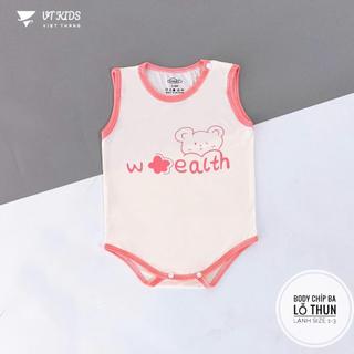( Vải Thun Lạnh) Bộ Body Chip 3 Lỗ Cho Bé Trai Gái Bodysuit Sơ Sinh 3 -9kg