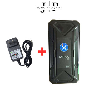 Pin áo điều hòa 24V. Hãng JAPAN SKR - 5 cấp gió (hàng xịn) 24V - ️Dung lượng 96000mah (Chạy liên tục 14-20 tiếng)