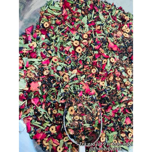 Trà 9 Vị Nhà Làm 500g/túi (Loại Đặc Biệt, Tặng Kèm Túi Lọc) - Dịu thơm dễ uống, thanh nhiệt, mát gan, cải thiện giấc ngủ