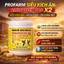 Siêu Kích Ăn AMINOPLEX PRO X2 - Cung Câp Vitamin Cho Gà Từ Gà Con Đến Gà Lớn, Nở Khung, Ra Lông, Đầy Tay