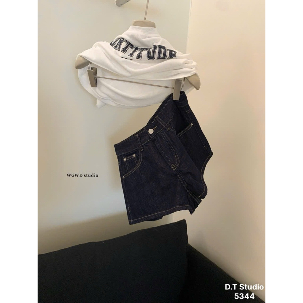 𝒄𝒂𝒎.𝒄𝒍𝒐𝒔𝒆𝒕• /WGWE/ Quần short jean xanh đậm