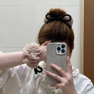 dây buộc tóc hoa combo 2 chiếc
