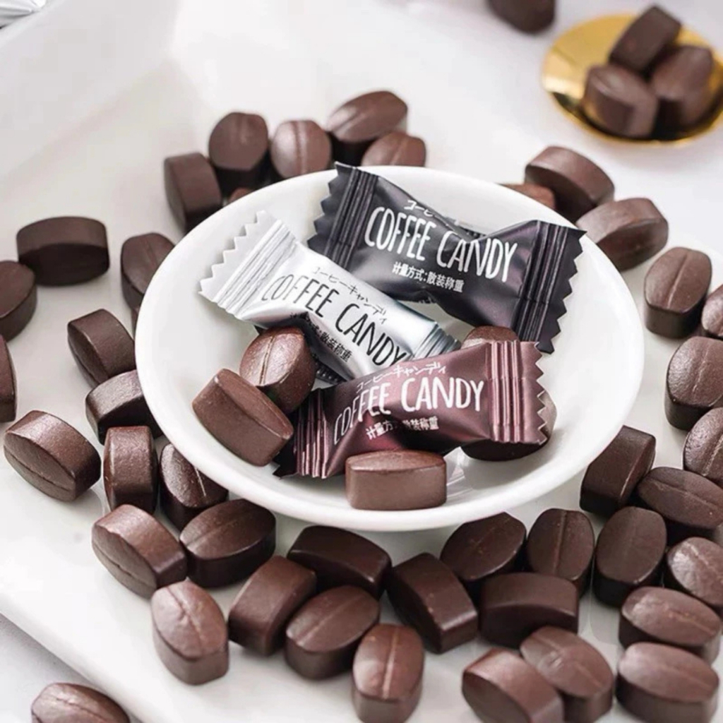 Kẹo Cà Phê Ăn Kiêng, Kẹo Cà Phê Candy Thơm Ngon, Kẹo Cà Phê Không Đường Vị Ngon Tự Nhiên