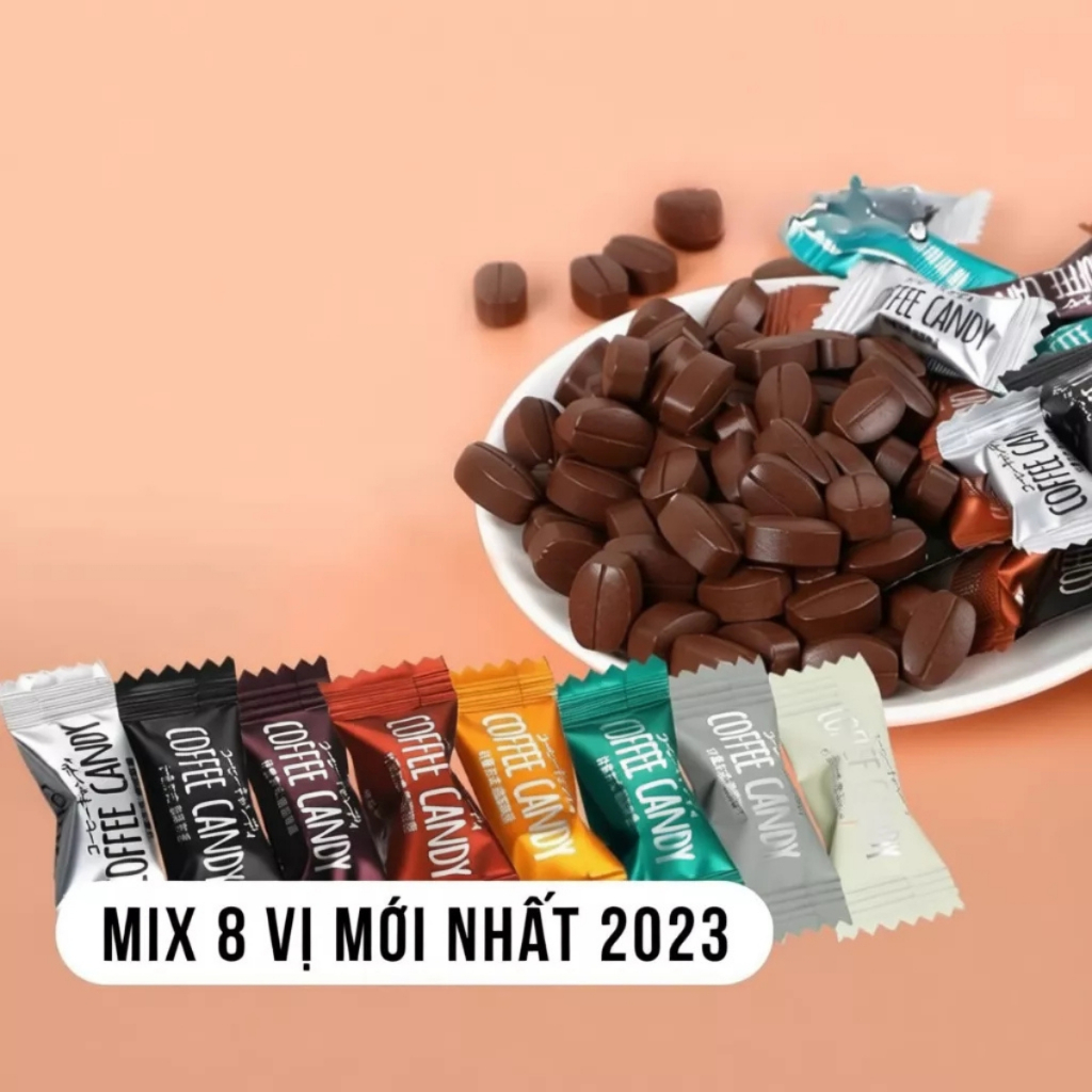Kẹo Cà Phê Ăn Kiêng, Kẹo Cà Phê Candy Thơm Ngon, Kẹo Cà Phê Không Đường Vị Ngon Tự Nhiên