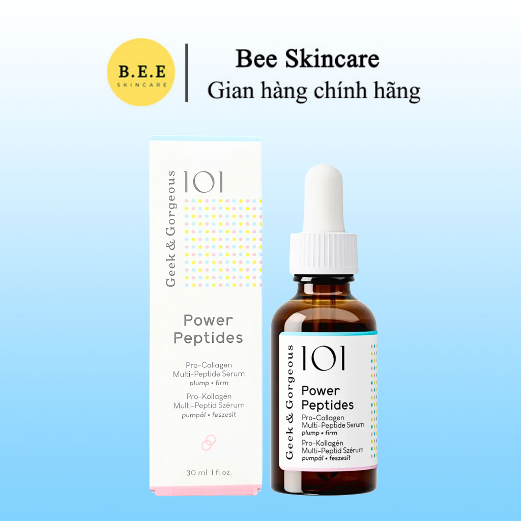 [HÀNG CÔNG TY] Tinh chất Geek & Gorgeous Power Peptides, Phục Hồi, Giảm ...