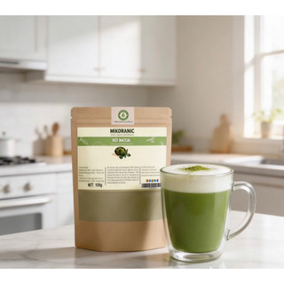 COMBO 5 gói 100g bột Matcha MIK ORGANIC giảm cân, làm bánh, làm đồ uống,...
