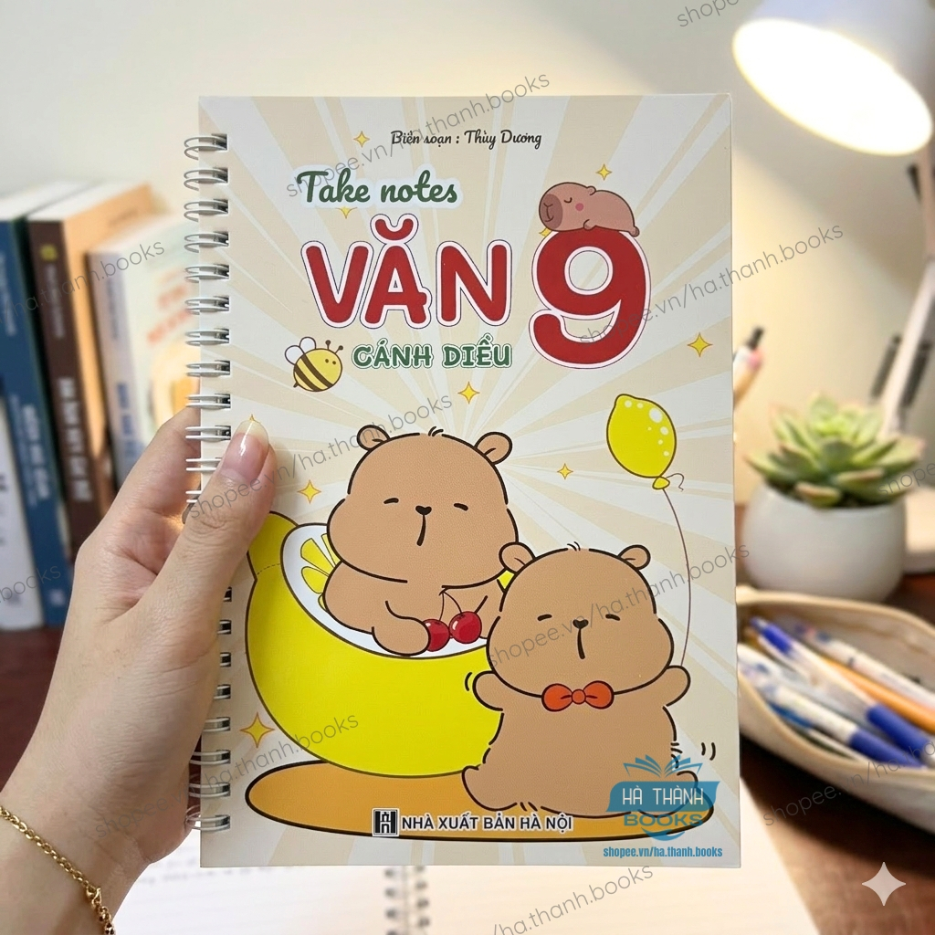Sổ tay Take Note Văn lớp 9 chương trình Cánh Diều | Sổ tóm tắt môn Văn 9 ôn thi vào lớp 10
