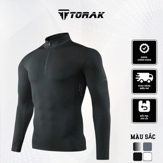 Áo Thun Thể Thao TORAK Nam Dài Tay Co Giãn 4 Chiều – Áo Tập Gym, Chạy Bộ, Giữ Nhiệt Form Ôm Body